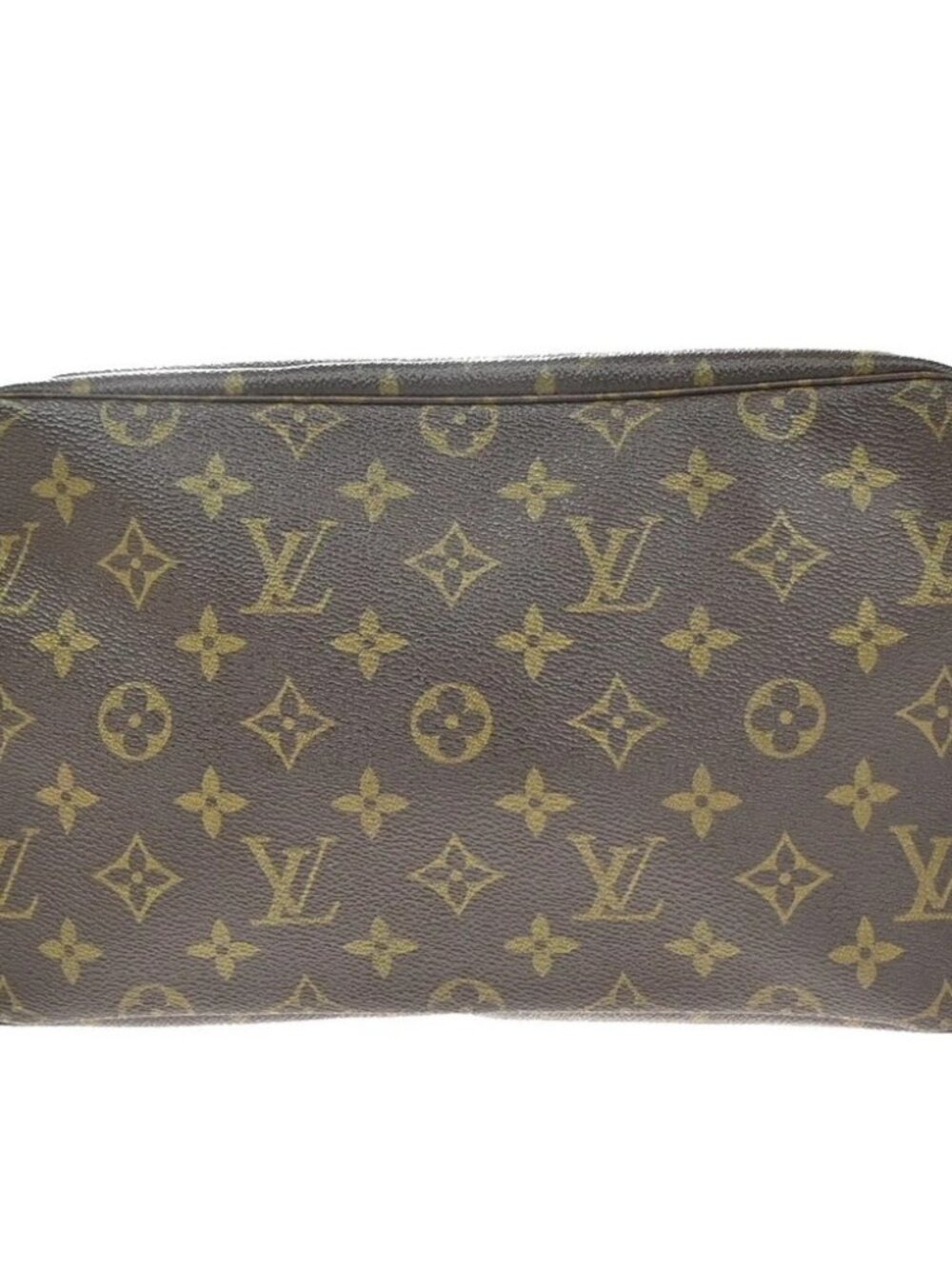 LOUIS VUITTON Trousse Toilette 28 Pouch Hand Bag Monogram Brown M47522 66YJ215
